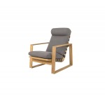 Cane-line Endless soft highback chair w/teak frame, 54503TAITG