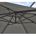 Cane-line Hyde luxe tilt parasol, 118.2 x 118.2 in, 583X3Y505