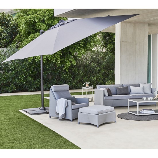 Cane-line Hyde luxe tilt parasol, 118.2 x 118.2 in, 583X3Y505