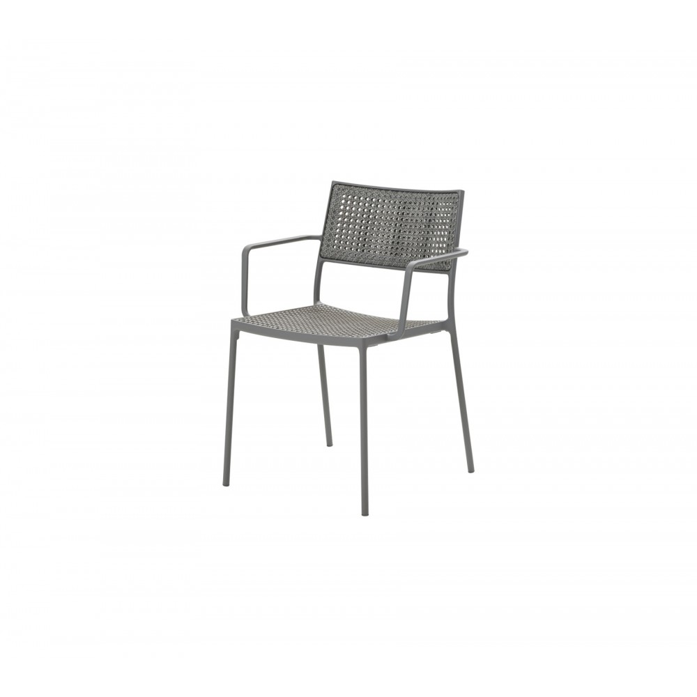 Cane-line Less armchair, stackable, Set of 2, 11430AIDL