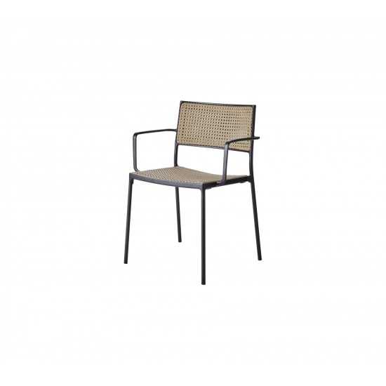 Cane-line Less armchair, stackable, Set of 2, 11430ALDU