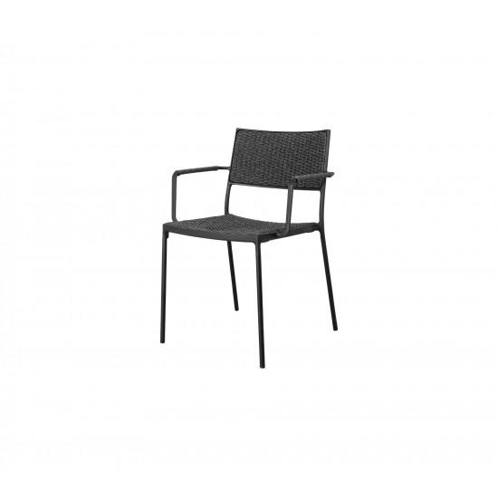 Cane-line Less armchair, stackable, 11430ALRODG