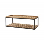 Cane-line Level coffee table base rect., 5009AL