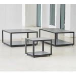 Cane-line Level coffee table base rect., 5009AL