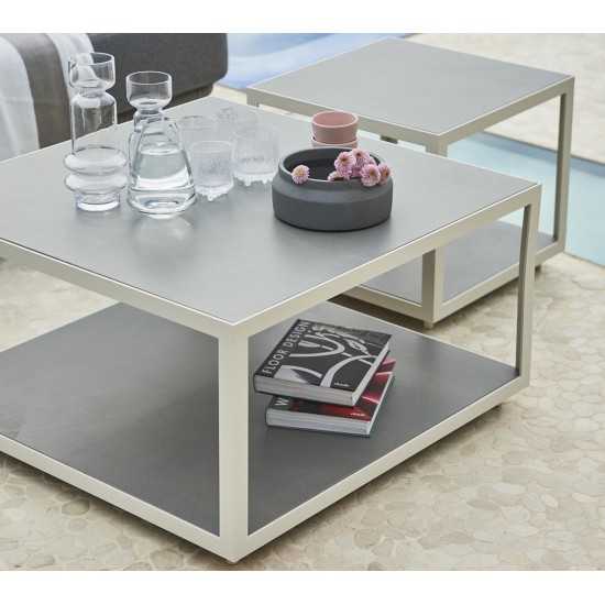 Cane-line Level coffee table large table top set (2 pcs.), P5008TII