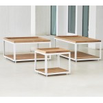 Cane-line Level coffee table rect. table top set (2 pcs.), P5009T