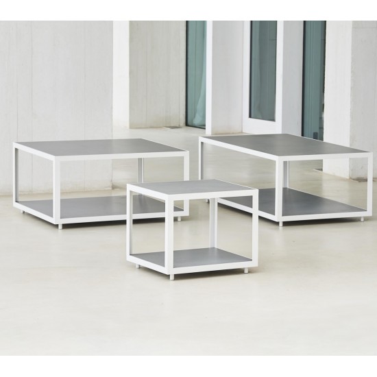 Cane-line Level coffee table rect. table top set (2 pcs.), P5009TII