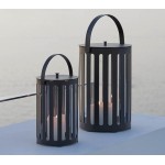 Cane-line Lighttube lantern large, round, Set of 2, 5741AL