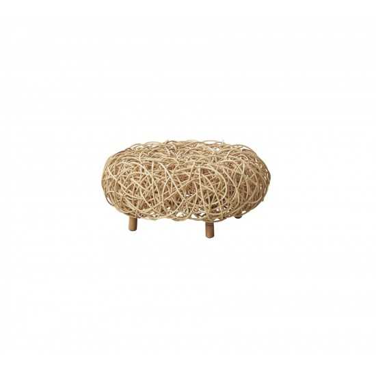 Cane-line Loop footstool INDOOR, 7330RU