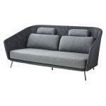 Cane-line Mega 2-seater sofa, 55102LGAITG