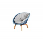 Cane-line Peacock lounge chair cushion set, 5458YN146