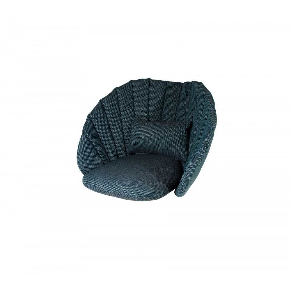 Cane-line Peacock lounge chair cushion set, 5458YN147