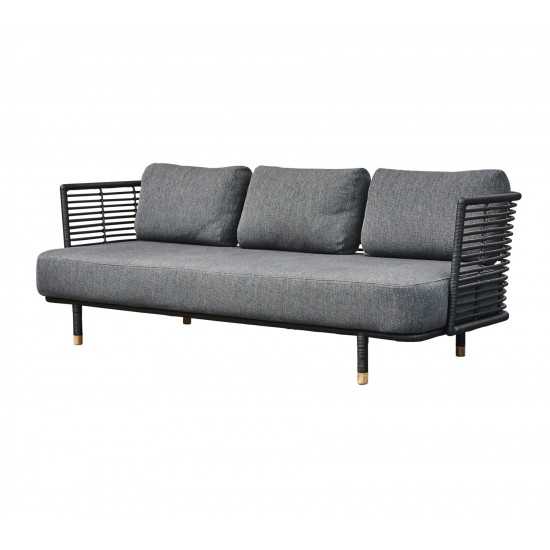 Cane-line Sense 3-seater sofa frame INDOOR, 7543RS