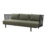 Cane-line Sense 3-seater sofa frame INDOOR, 7543RS