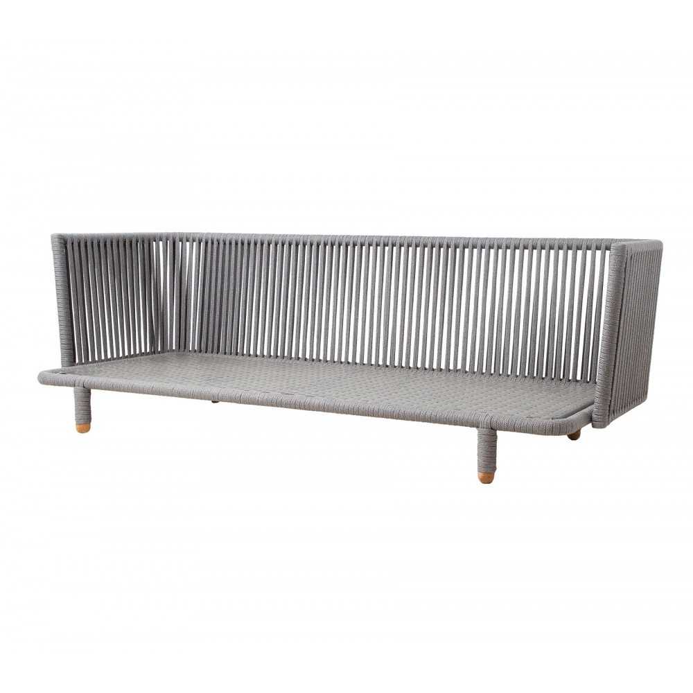 Cane-line Moments 3-seater sofa, frame, F7543ROG