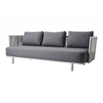 Cane-line Moments 3-seater sofa, frame, F7543ROG
