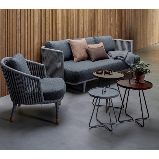 Cane-line Moments 3-seater sofa, frame, F7543ROG