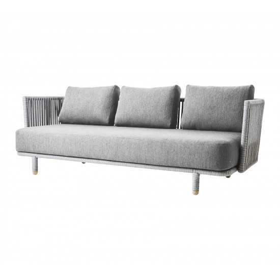 Cane-line Moments 3-seater sofa, frame, F7543ROG