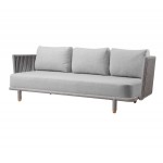 Cane-line Moments 3-seater sofa, frame, F7543ROG