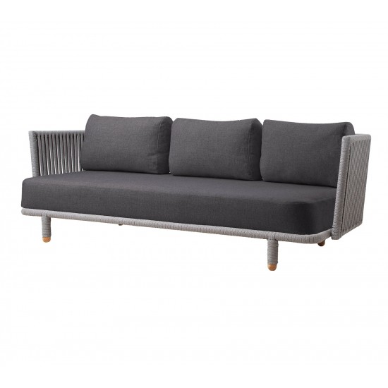 Cane-line Moments 3-seater sofa, frame, F7543ROG