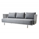 Cane-line Moments 3-seater sofa, frame, F7543ROG