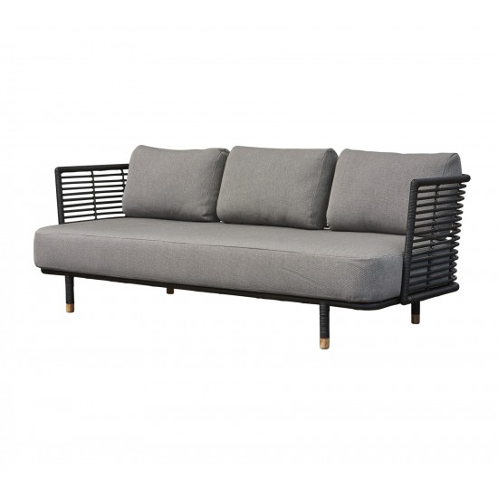 Cane-line Sense/Moments 3-seater sofa cushion set INDOOR, 7543Y126