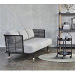 Cane-line Sense/Moments 3-seater sofa cushion set INDOOR, 7543Y126