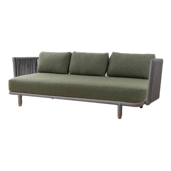 Cane-line Sense/Moments 3-seater sofa cushion set INDOOR, 7543YN111