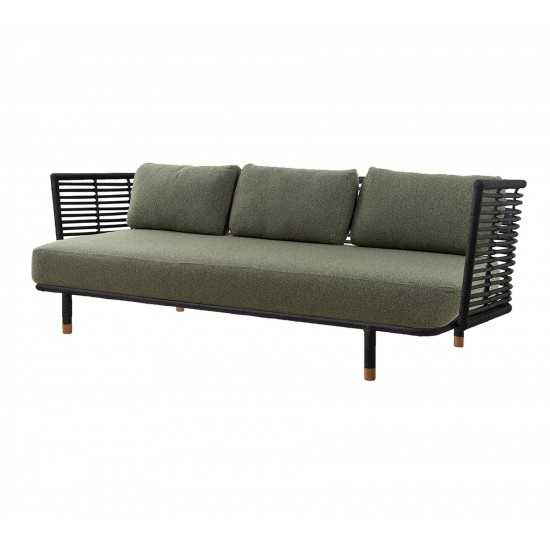 Cane-line Sense/Moments 3-seater sofa cushion set INDOOR, 7543YN111