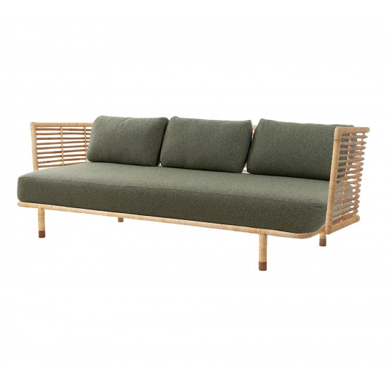 Cane-line Sense/Moments 3-seater sofa cushion set INDOOR, 7543YN111