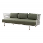 Cane-line Sense/Moments 3-seater sofa cushion set INDOOR, 7543YN111