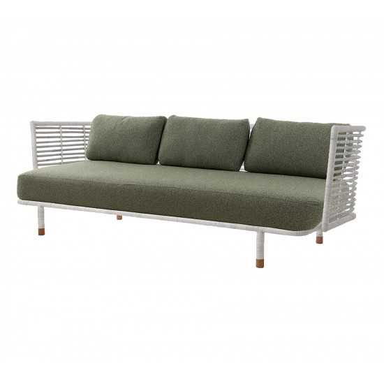Cane-line Sense/Moments 3-seater sofa cushion set INDOOR, 7543YN111
