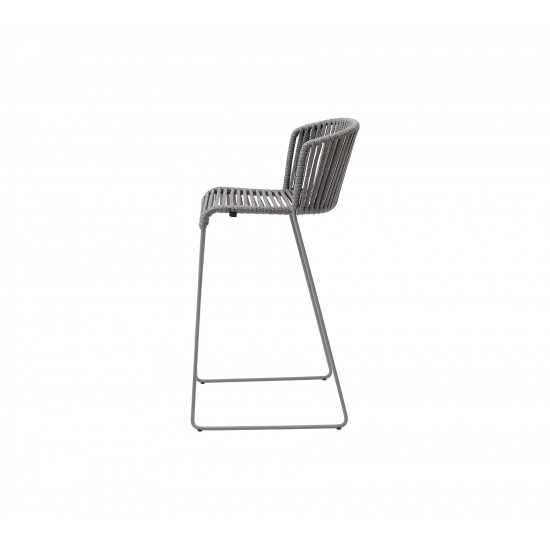 Cane-line Moments bar chair, 7445ROG