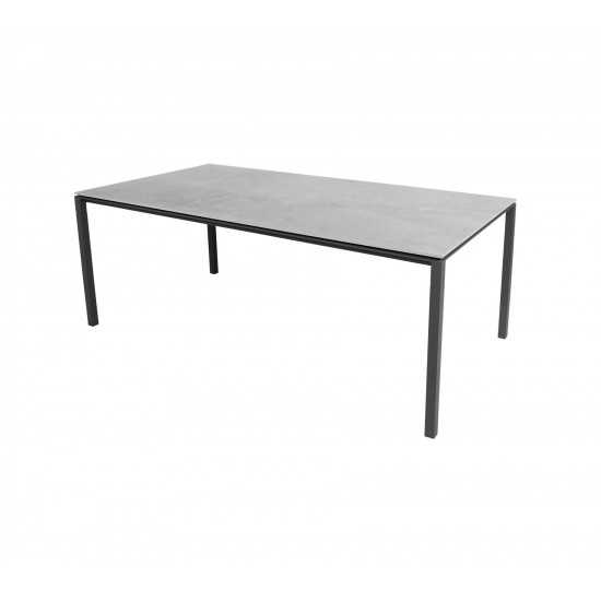 Cane-line Pure table base, 78.8 x 39.4 in, 5085AL