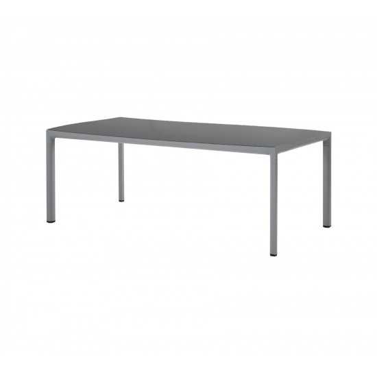 Cane-line Drop dining table base, 78.8 x 39.4 in, 50406AI