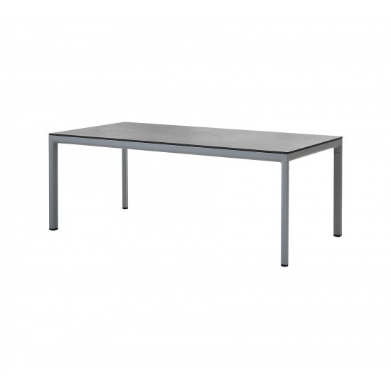 Cane-line Drop dining table base, 78.8 x 39.4 in, 50406AI