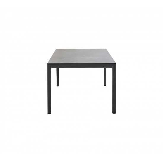 Cane-line Drop dining table base, 78.8 x 39.4 in, 50406AL