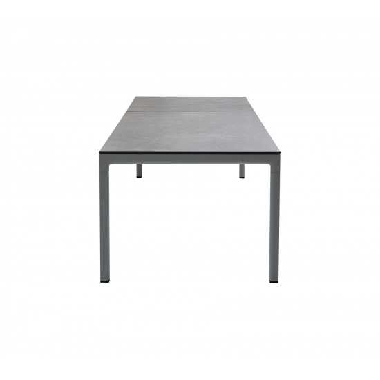 Cane-line Drop dining table base w/47.25 in extension, 50407AI