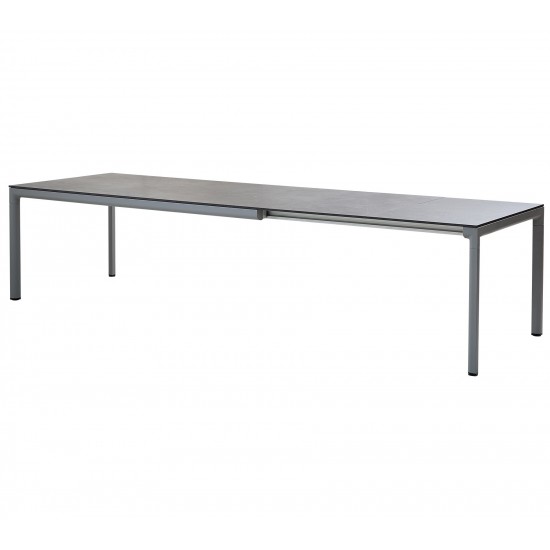 Cane-line Drop dining table base w/47.25 in extension, 50407AI