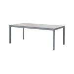 Cane-line Drop dining table base w/47.25 in extension, 50407AI