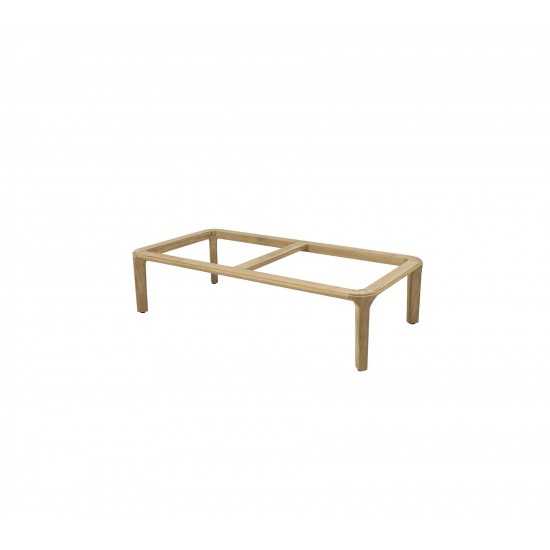 Cane-line Aspect coffee table base, 47.3 x 23.7 in, 50808T