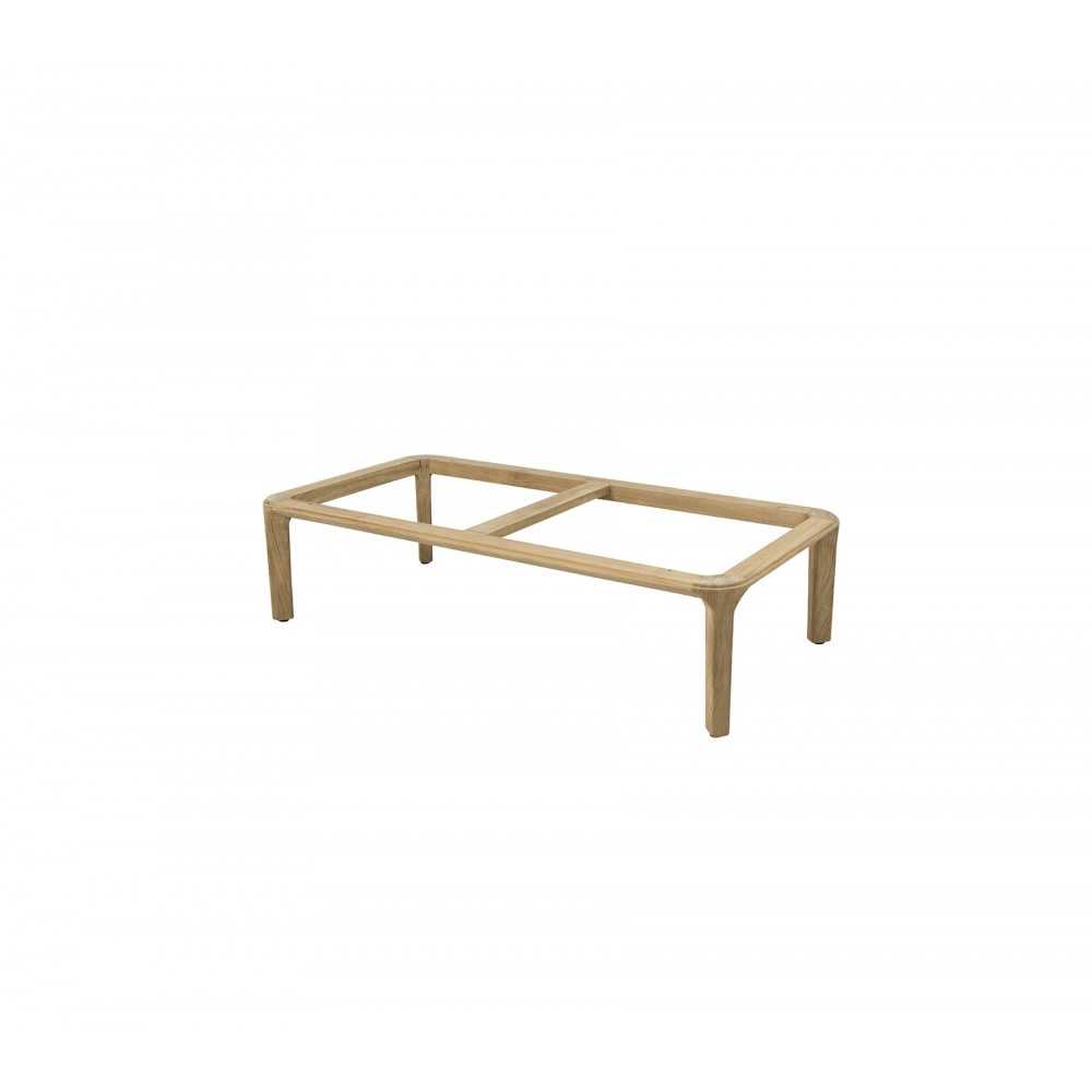 Cane-line Aspect coffee table base, 47.3 x 23.7 in, 50808T