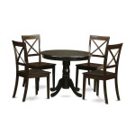 5 Pc Kitchen Nook Dining Set-Kitchen Table And 4 Chairs