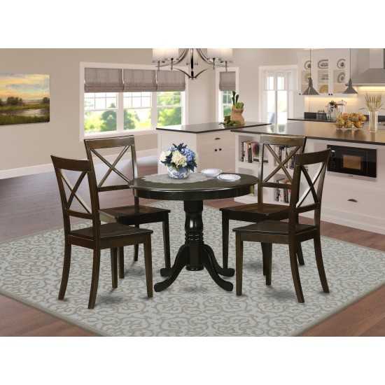 5 Pc Kitchen Nook Dining Set-Kitchen Table And 4 Chairs