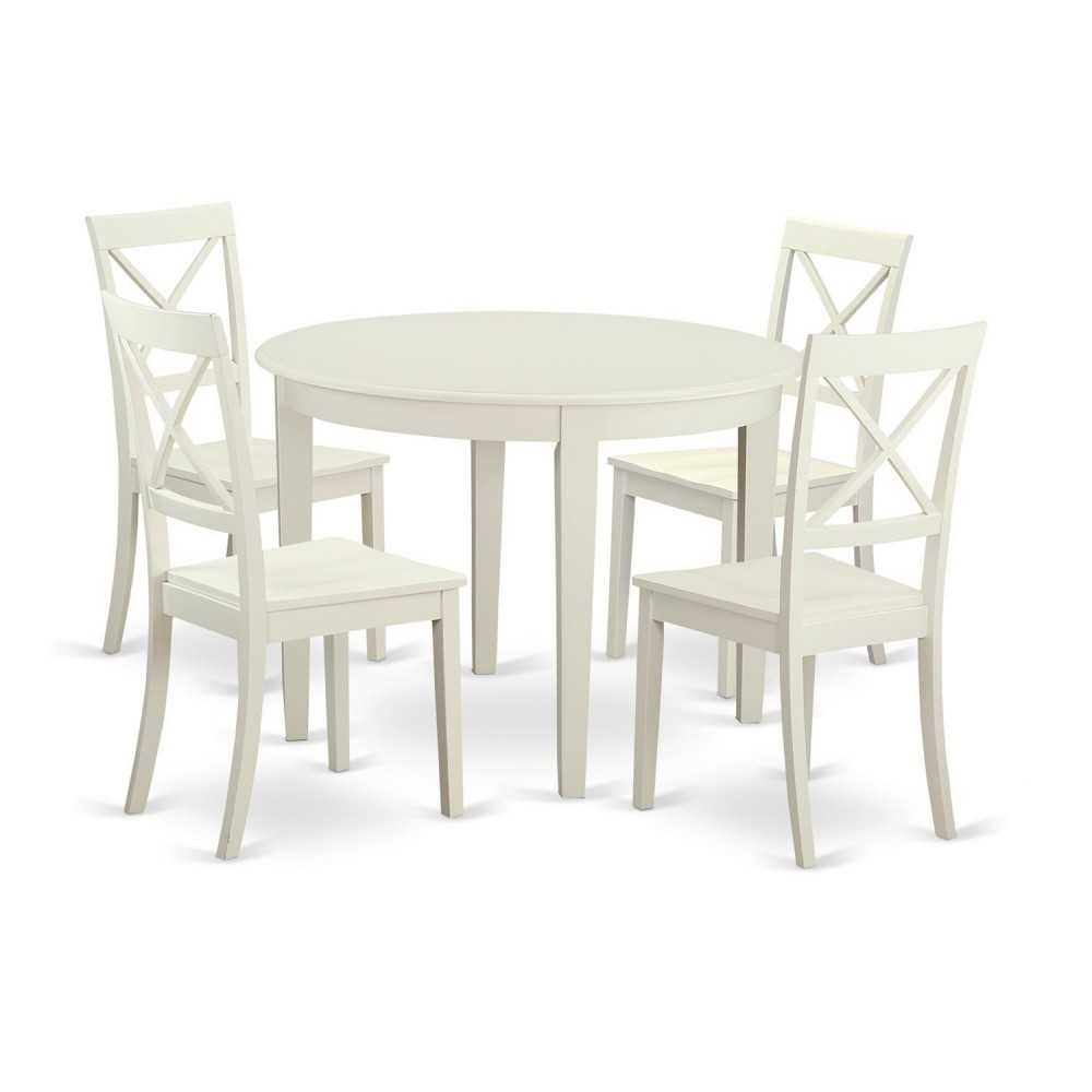 5 Pckitchen Nook Dining Set For 4-Table And 4 Kitchen Chairs