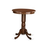 3 Pc Pub Table Set - High Table And 2 Kitchen Bar Stool