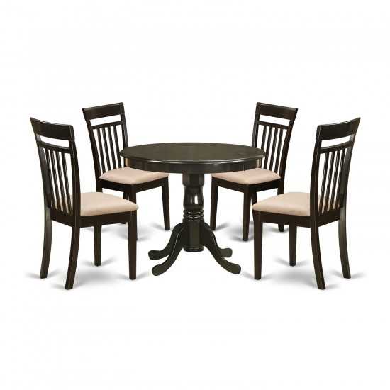 5 Pc Kitchen Table-Kitchen Dining Nook Plus 4 Dining Chairs