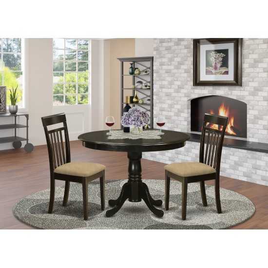 Hlca3-Cap-C 3 Pc Kitchen Nook Dining Set-Dining Table And 2 Dinette Chairs