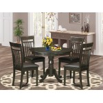 5 Pc Small Kitchen Table Set-Small Table And 4 Kitchen Chairs