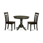 3 Pc Kitchen Table Set-Kitchen Table And 2 Dining Chairs